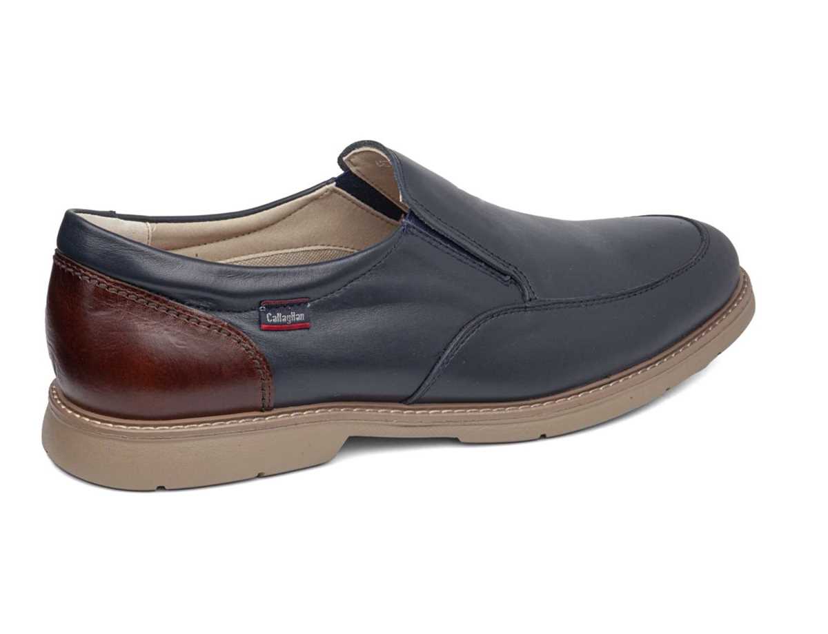 Pánské Mokasíny Callaghan 46701 Upam Blankyt Hnědé | VMO3894RW